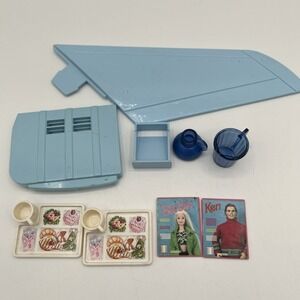 Barbie Mattel 1999 Jet Airplane Vintage Blue 22007 Replacement parts